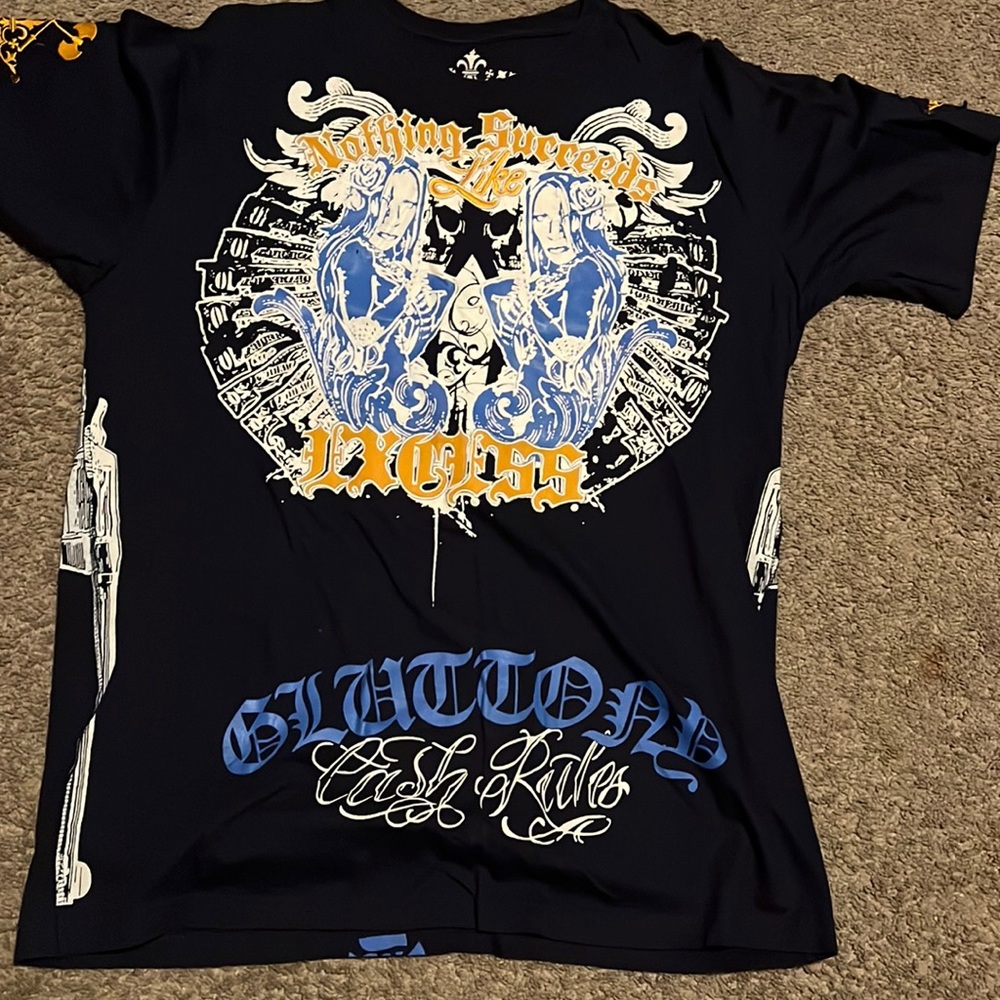 Mens Black Label tee shirt 3XL